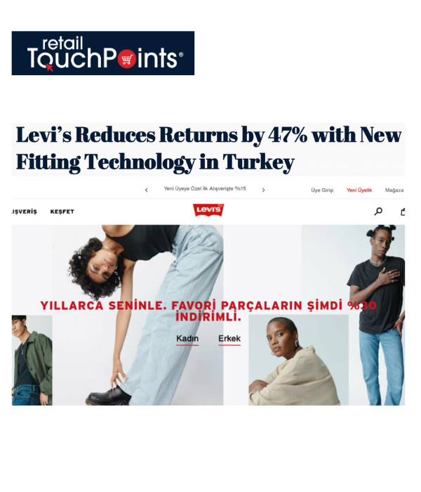 Retail TouchPoints - Levi's Reduces Returns by 47% with New Fitting Technology in Turkey
